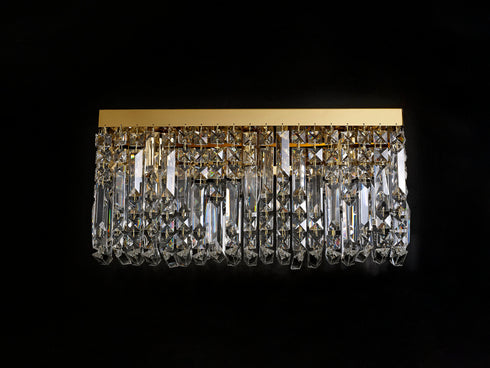 Zula Rectangular 3 Light Large Wall Lamp